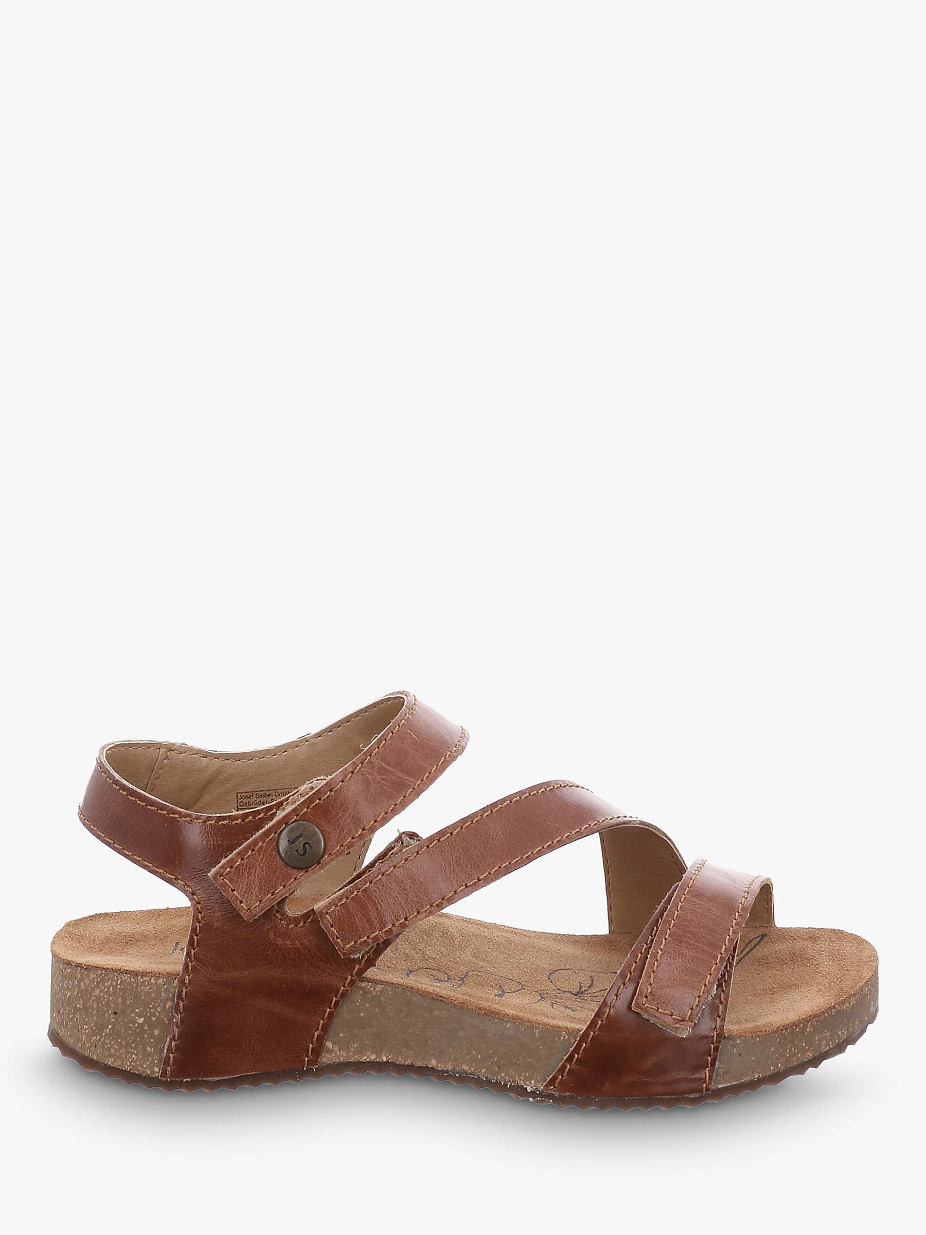 Buy Josef Seibel Tonga 25 Leather Triple Strap Sandals Online at johnlewis.com