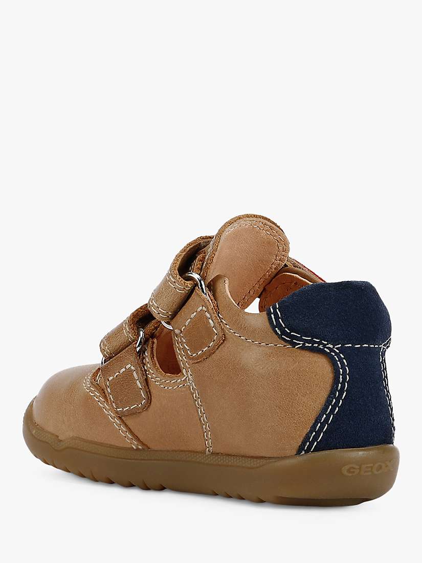 Buy Geox Kids' Macchia Riptape Sandals Online at johnlewis.com