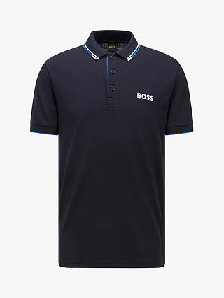 BOSS Paddy Pro Short Sleeve Polo Top, Navy