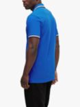 BOSS Paddy Short Sleeve Polo Shirt, Medium Blue