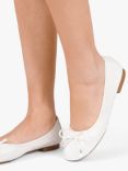 Paradox London Xeelia Lace Ballet Pumps, Ivory