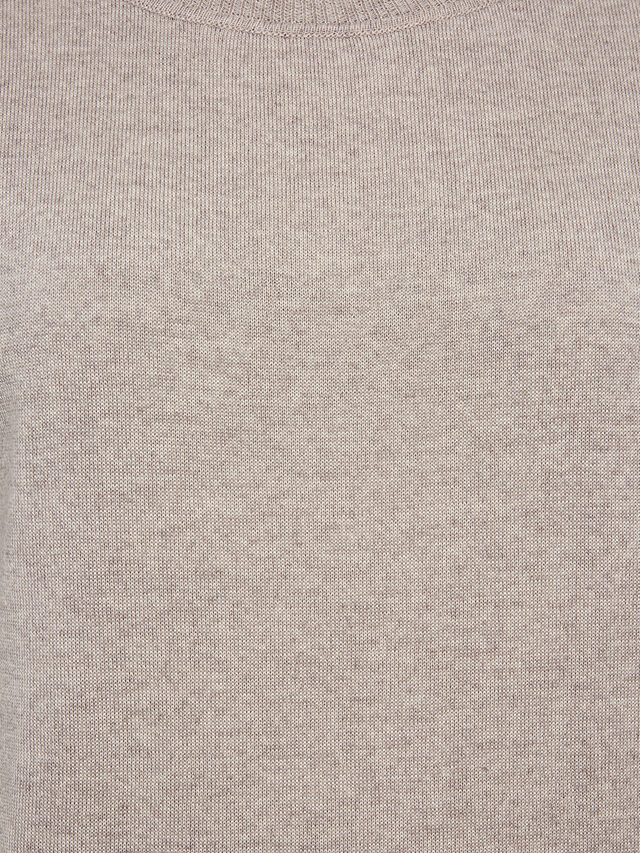 Celtic & Co. Fine Knit Merino Wool T-Shirt, Oatmeal, XS