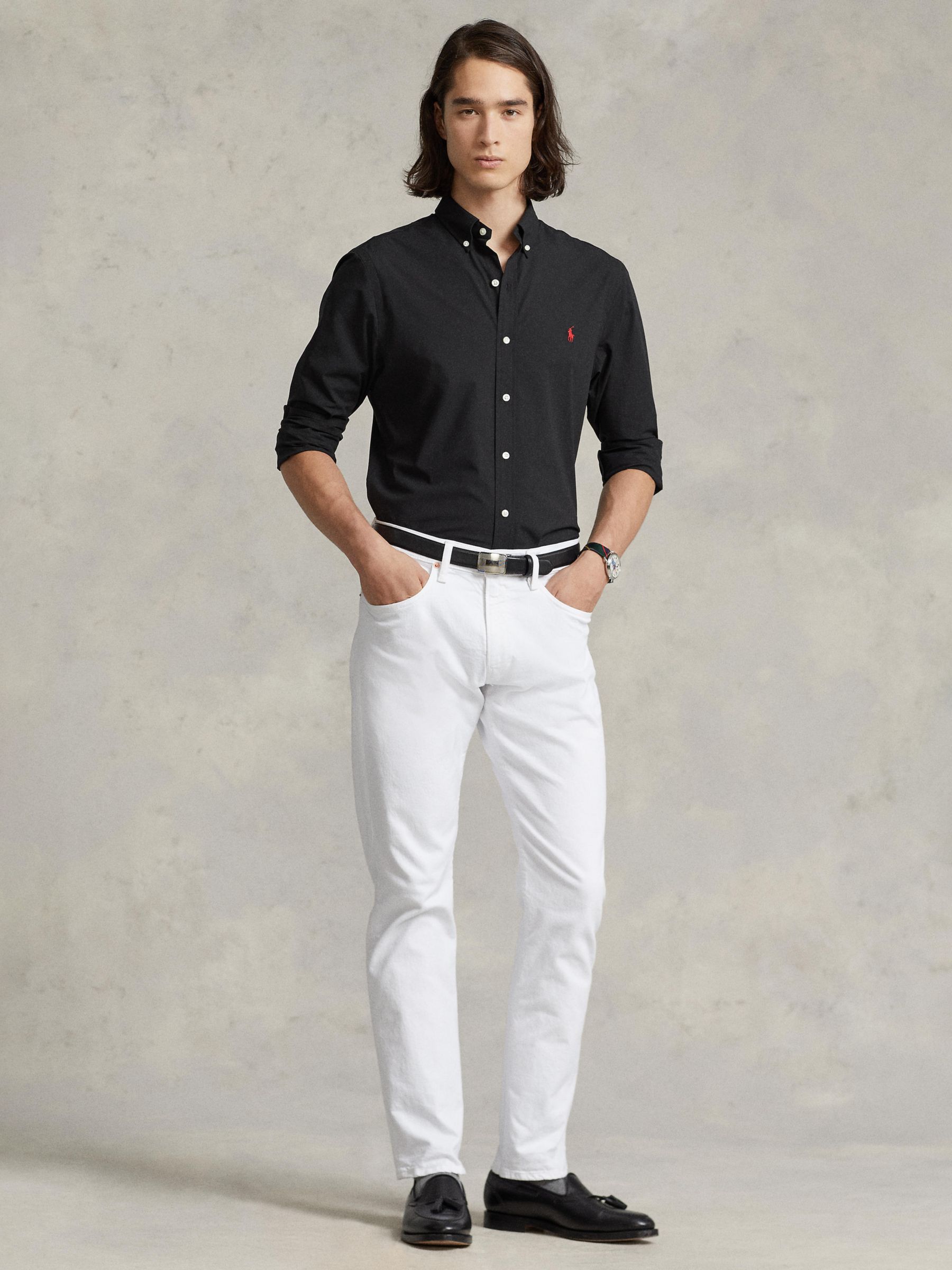 Buy Polo Ralph Lauren Slim Fit Stretch Poplin Shirt Online at johnlewis.com
