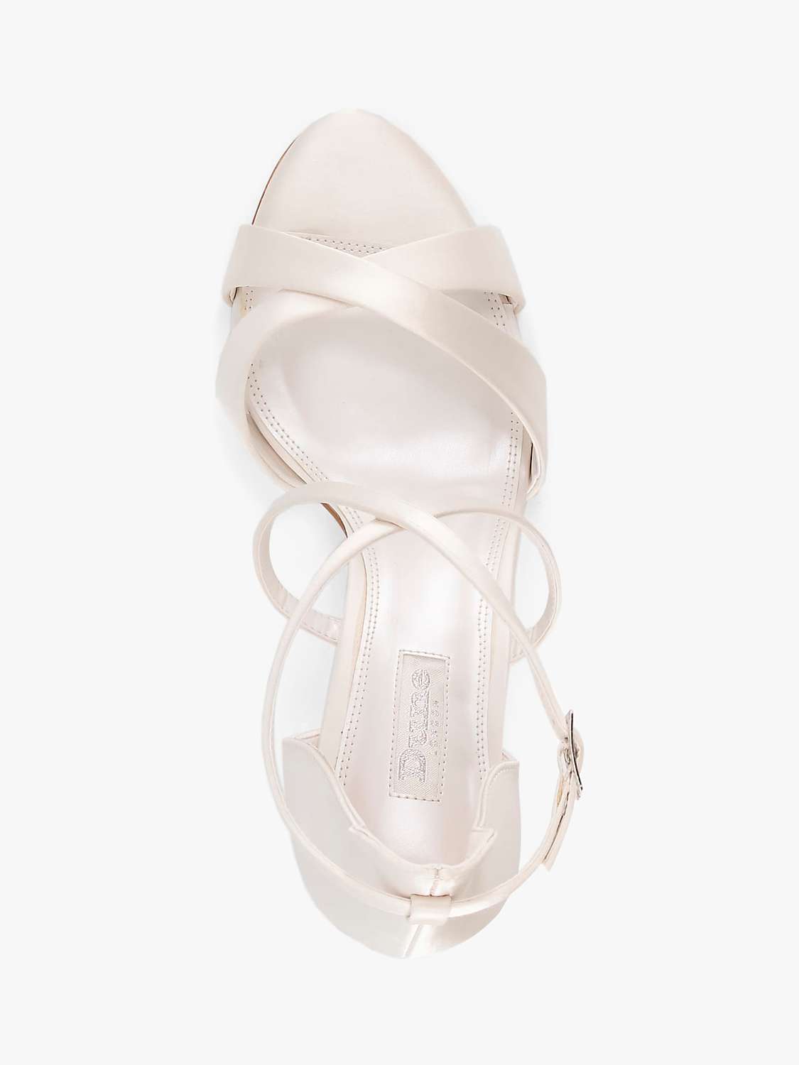 Buy Dune Bridal Collection Maribel Strappy Stiletto Mid Heel Sandals Online at johnlewis.com