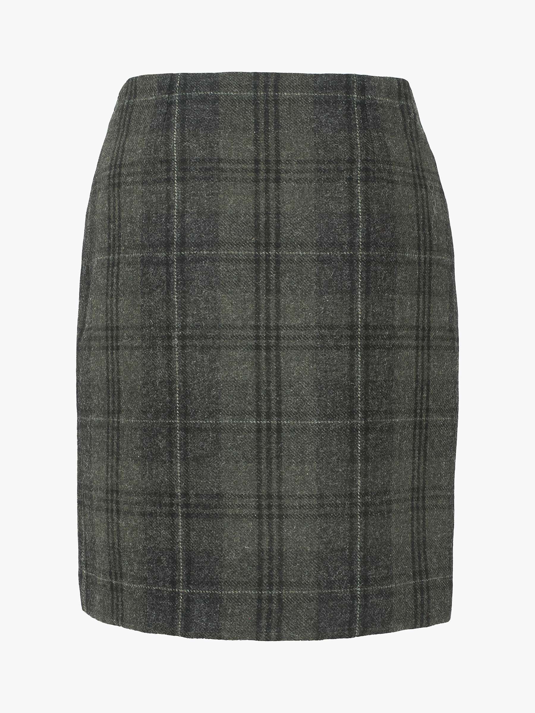 Buy Celtic & Co. Check Wool Pencil Skirt, Cairngorn Heath Online at johnlewis.com