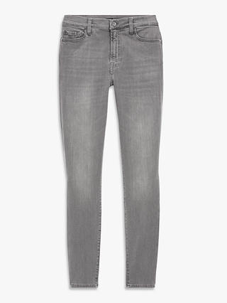 7 For All Mankind Skinny Slim Fit Jeans, Grey