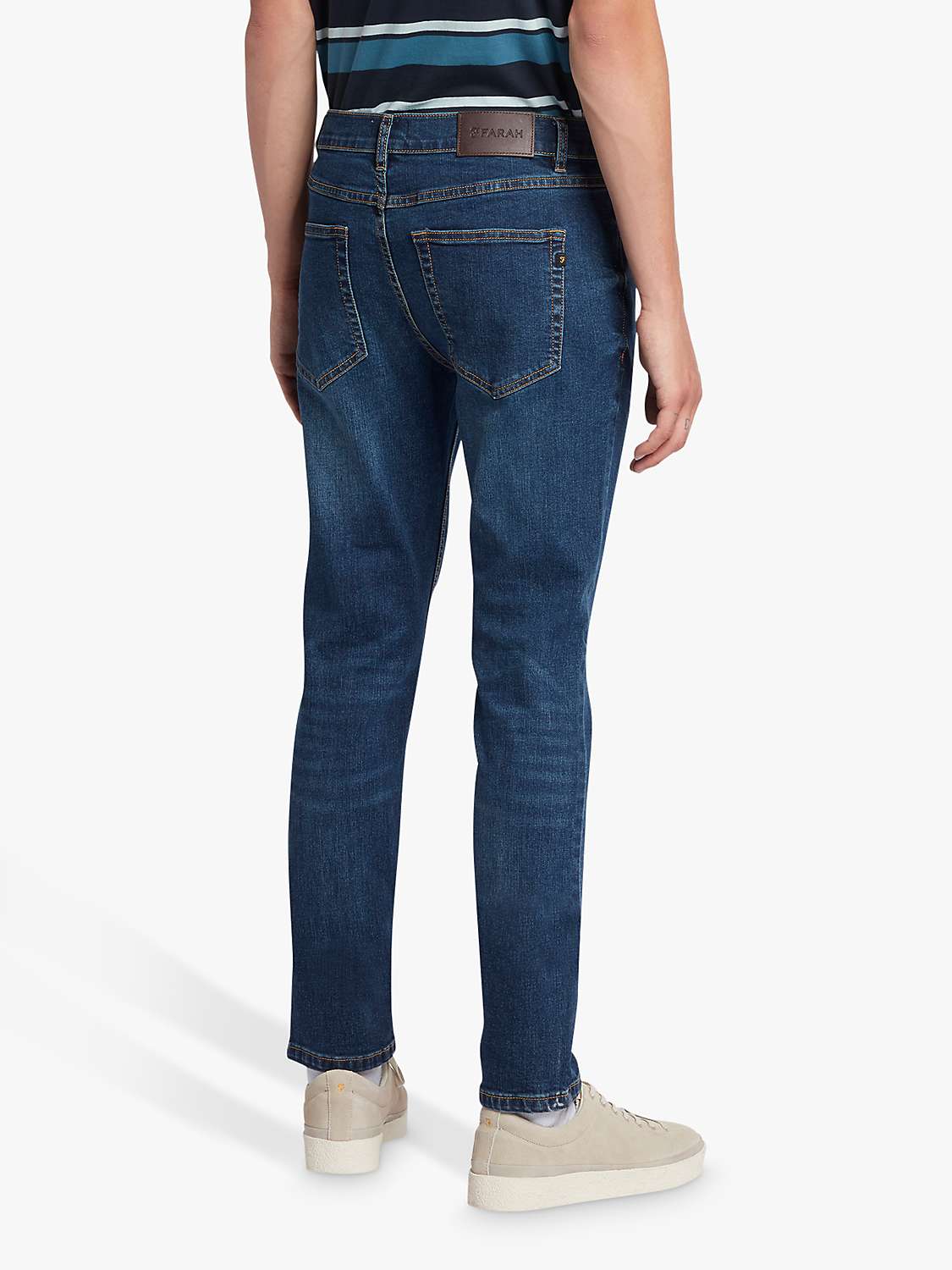 Buy Farah Drake Stretch Skinny Jeans, Mid Online at johnlewis.com