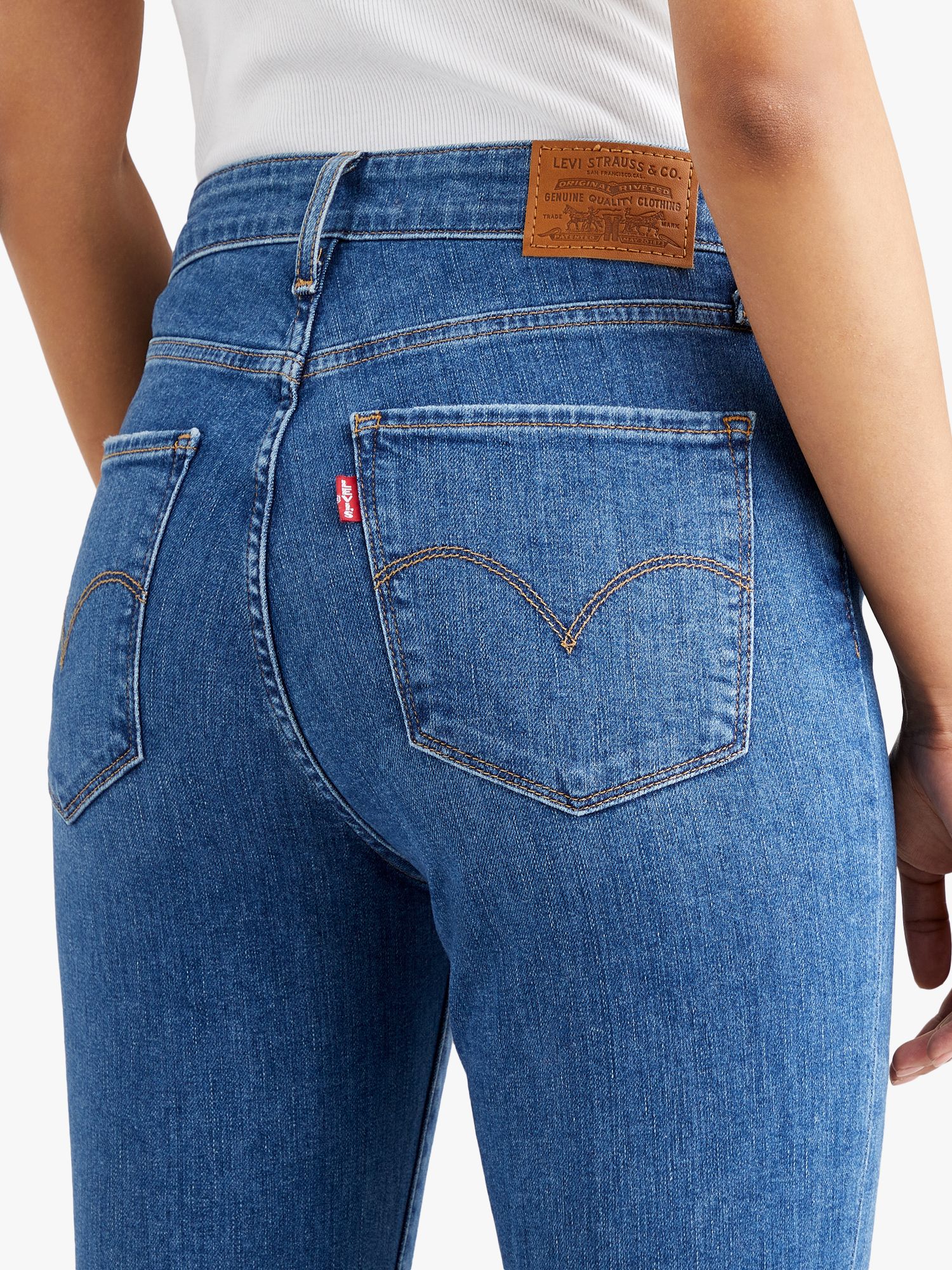Levi's 721 High Rise Skinny Jeans, Blow Your Mind at John Lewis & Partners
