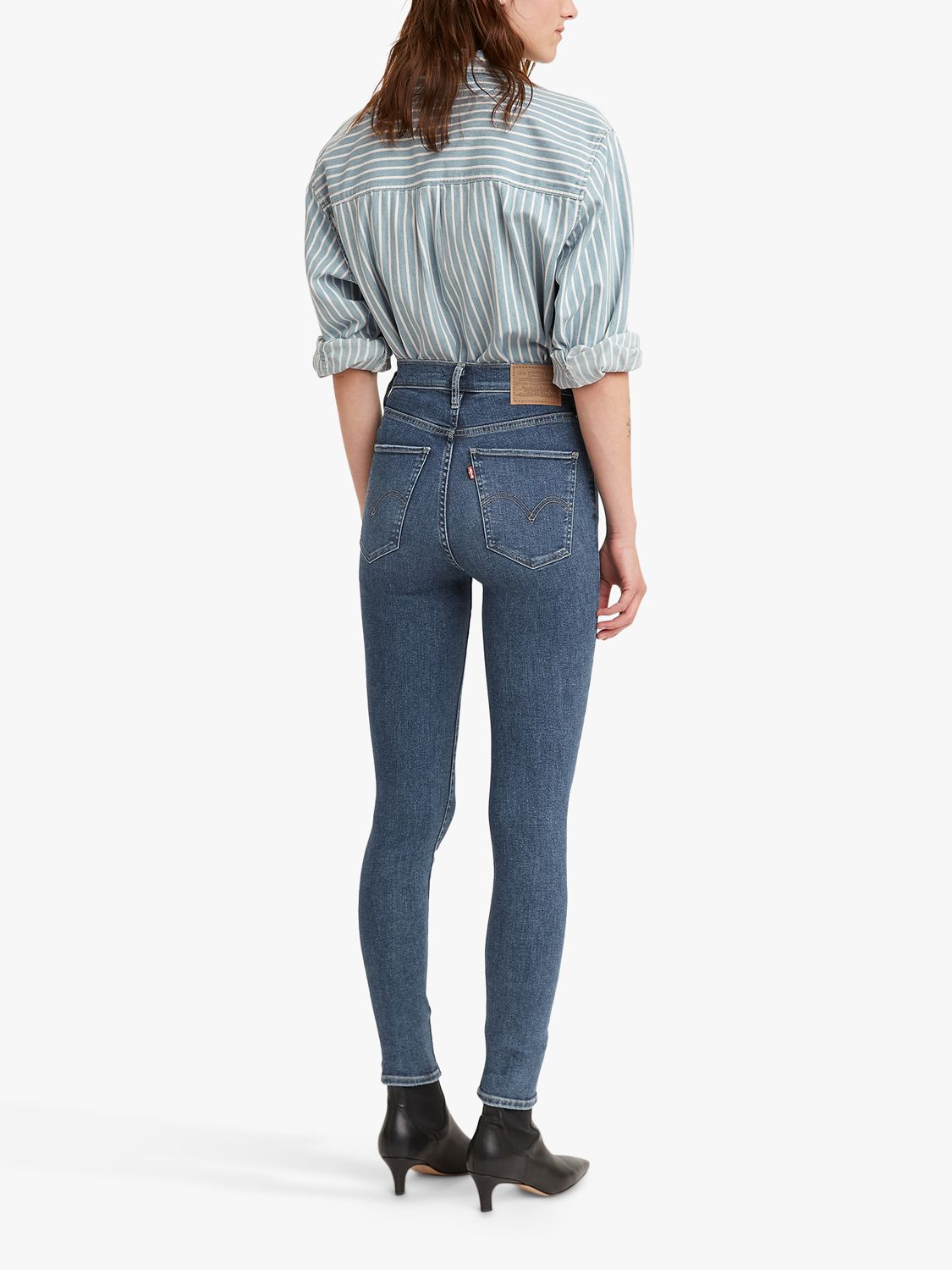 Levi's Mile High Extra High Rise Super Skinny Ankle Jeans, Venice For Real