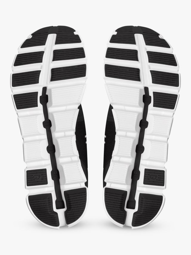 On Cloud 5 Men's Running Shoes, Black/White, 7
