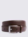 Moss Leather Belt, Brown