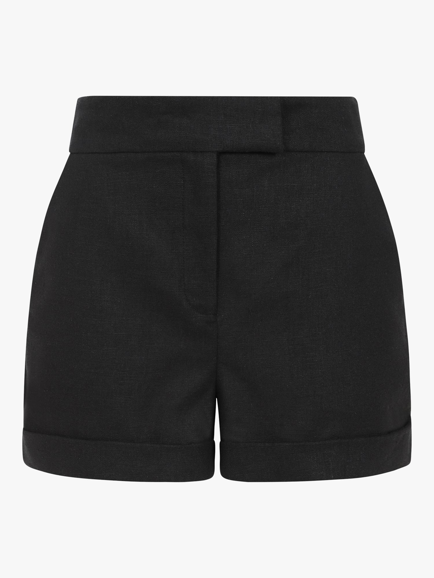 HotSquash Linen Shorts, Black, 8