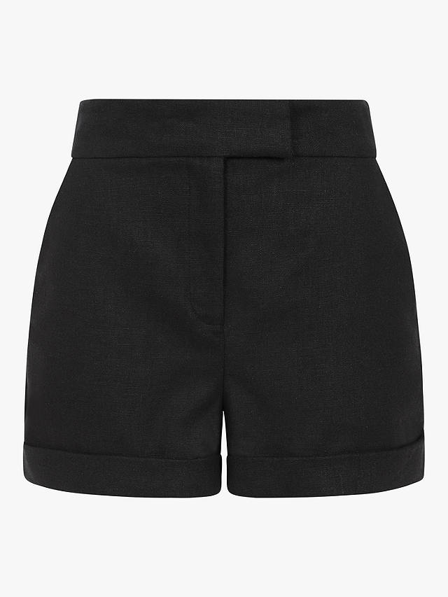 HotSquash Linen Shorts, Black