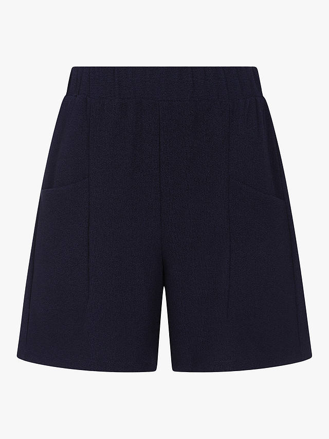 HotSquash Luxe Crepe Shorts, Navy