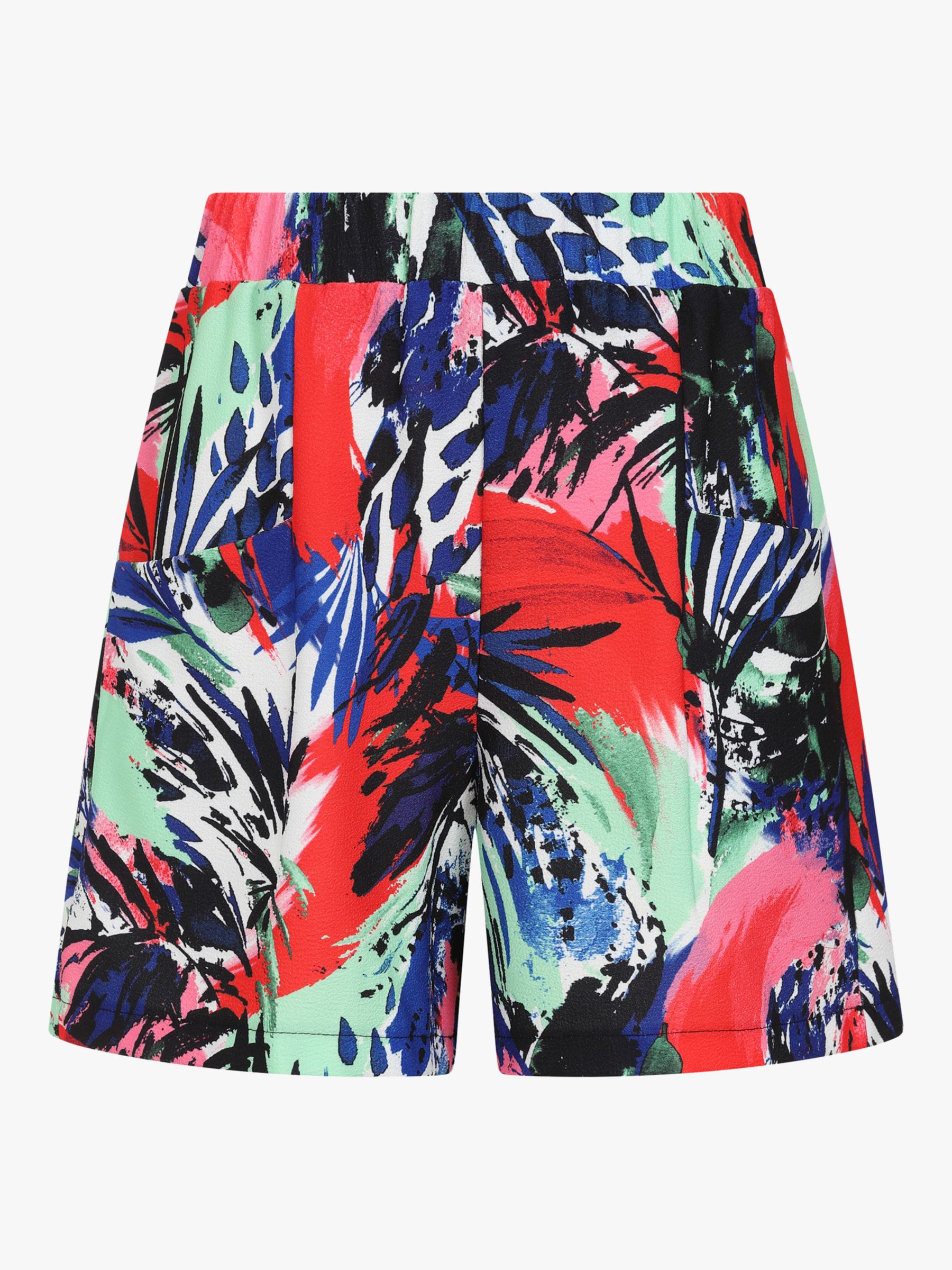 HotSquash Abstract Luxe Crepe Shorts, Summer Fiesta at John Lewis ...
