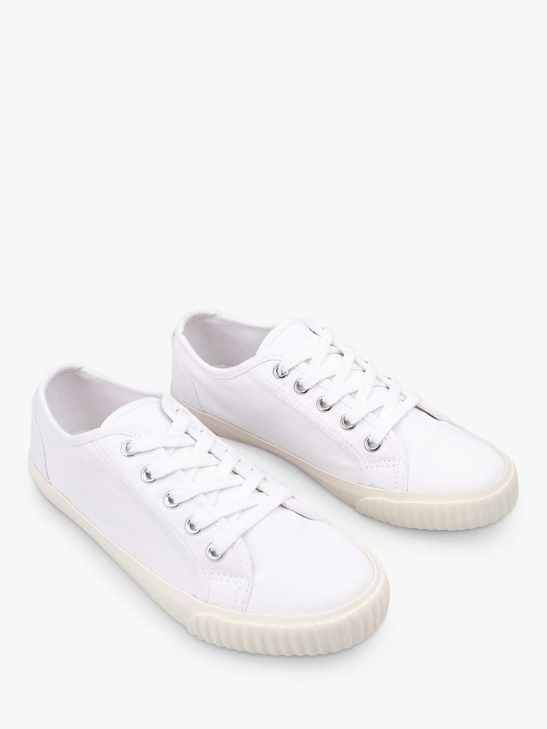 Buy HUSH Henley Canvas Trainers Online at johnlewis.com