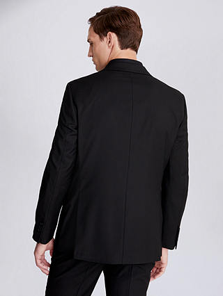 Moss Regular Fit Stretch Suit Jacket, Black
