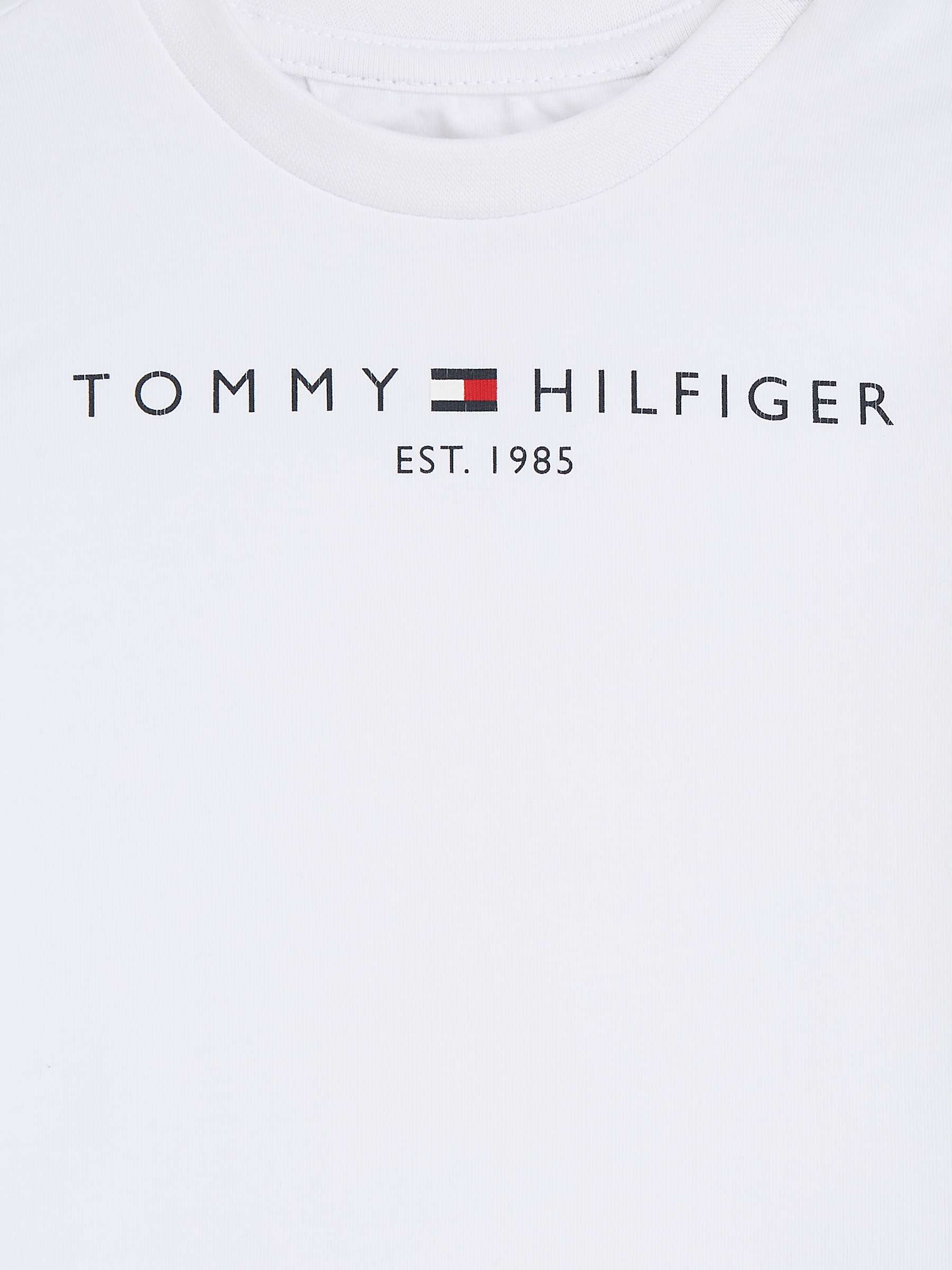 Tommy Hilfiger Baby Organic Cotton Blend Essential Logo Jersey T-Shirt ...