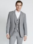 Moss 1851 Tailored Fit Suit Jacket, Light Grey Marl