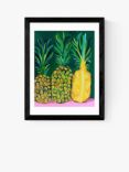 EAST END PRINTS Alice Straker 'Pineapples' Framed Print