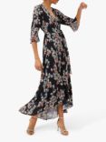 Phase Eight Emmaline Floral Maxi Dress, Black/Multi