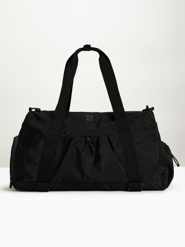 Sweaty Betty Icon Gym Bag 2.0, Black at John Lewis & Partners