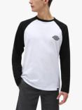 Dickies Cologne Long Sleeve T-Shirt, White