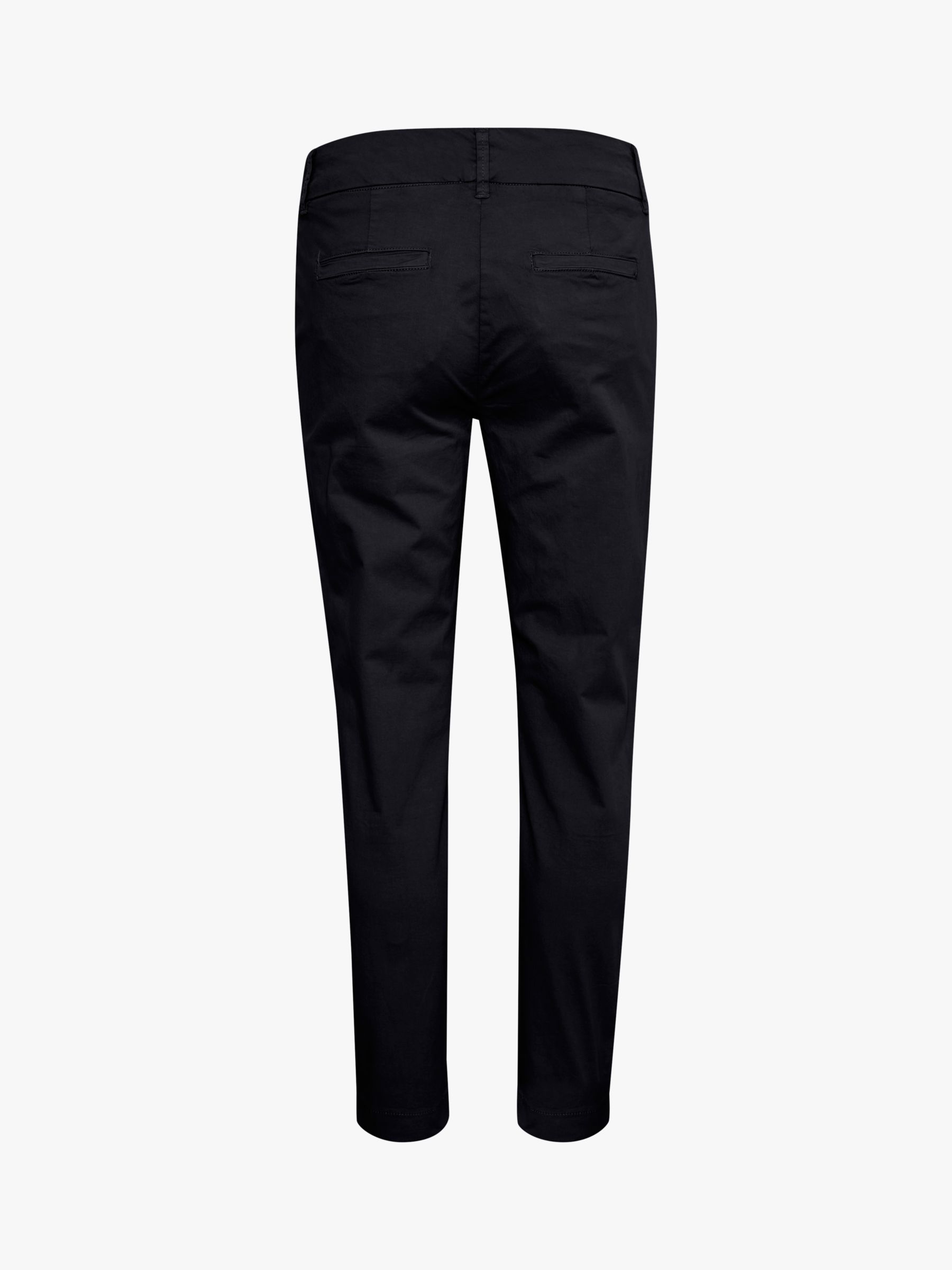 Part Two Soffys Skinny Cropped Trousers, Dark Navy at John Lewis & Partners