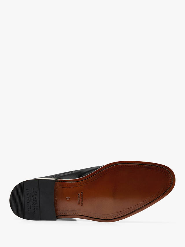 Charles Tyrwhitt Leather Oxford Shoes, Black