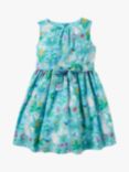 Mini Boden Kids' Vintage Dress, Blue Spring