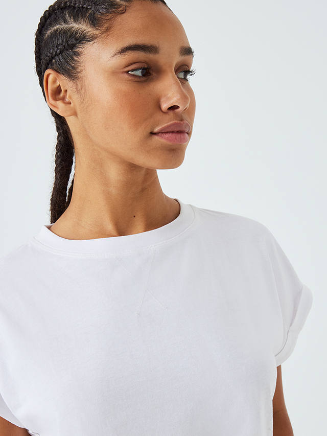 AND/OR Cotton Tank T-Shirt, White