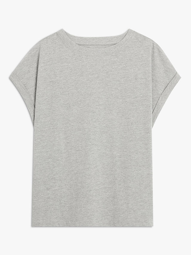 AND/OR Cotton Tank T-Shirt, Grey Marl