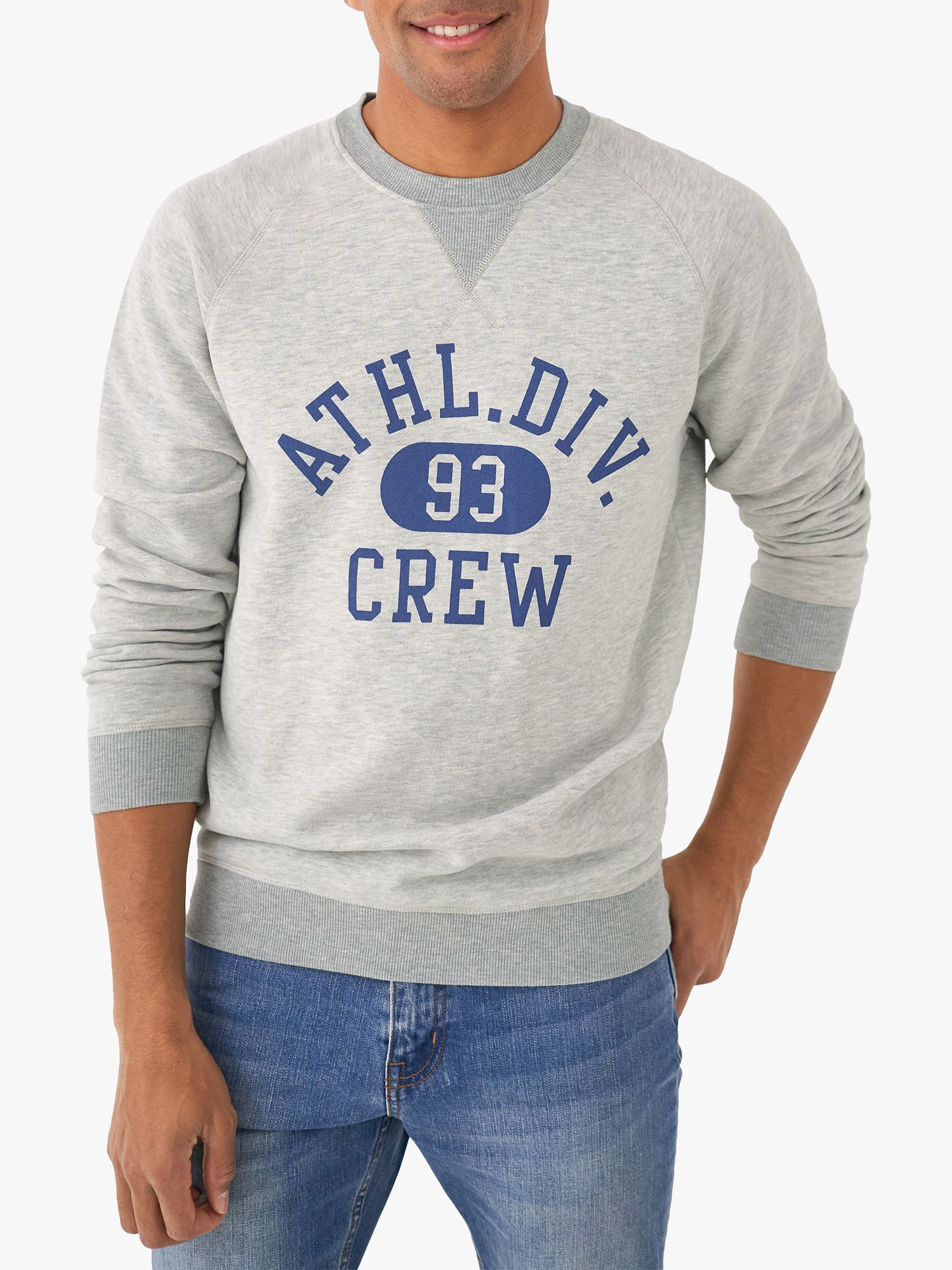 PF University of Louisville Rugby Crew Neck Sweatshirt Sport Grey / L