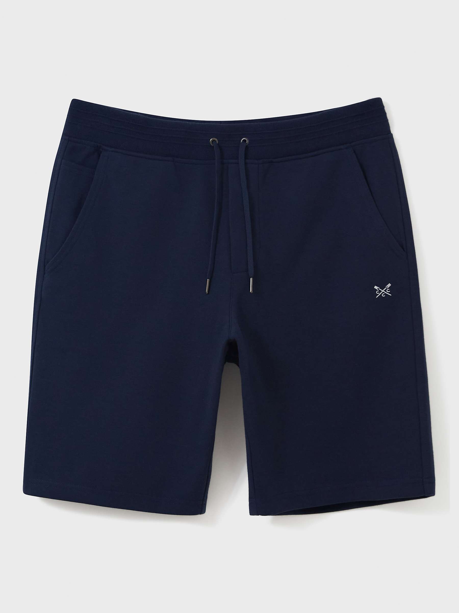 Buy Crew Clothing Fairford Shorts, Navy Online at johnlewis.com