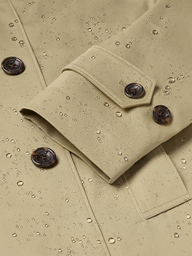 Charles Tyrwhitt Classic Showerproof Raincoat, Limestone