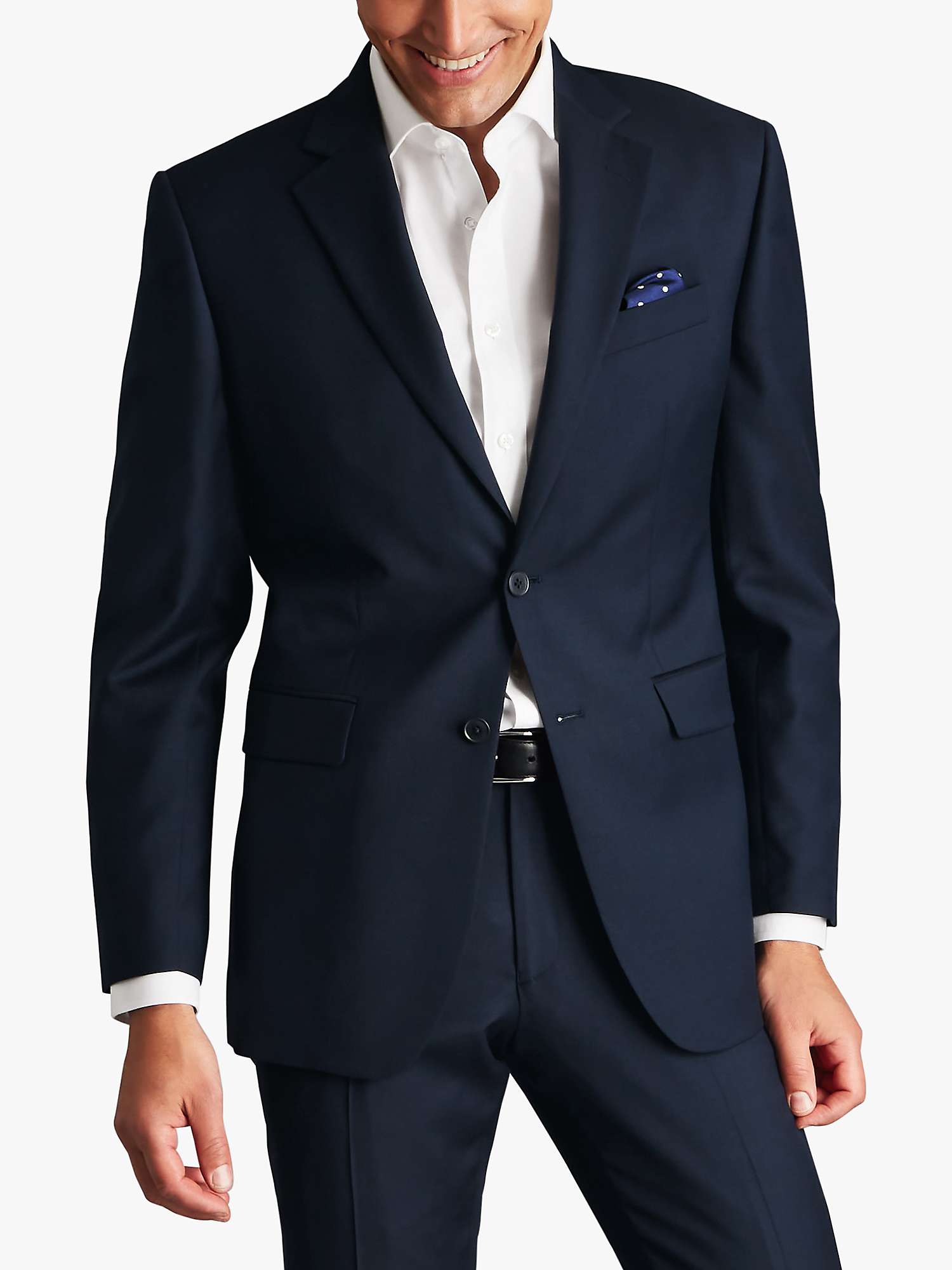 Buy Charles Tyrwhitt Natural Stretch Twill Suit Jacket Online at johnlewis.com
