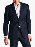 Charles Tyrwhitt Natural Stretch Twill Suit Jacket, Navy
