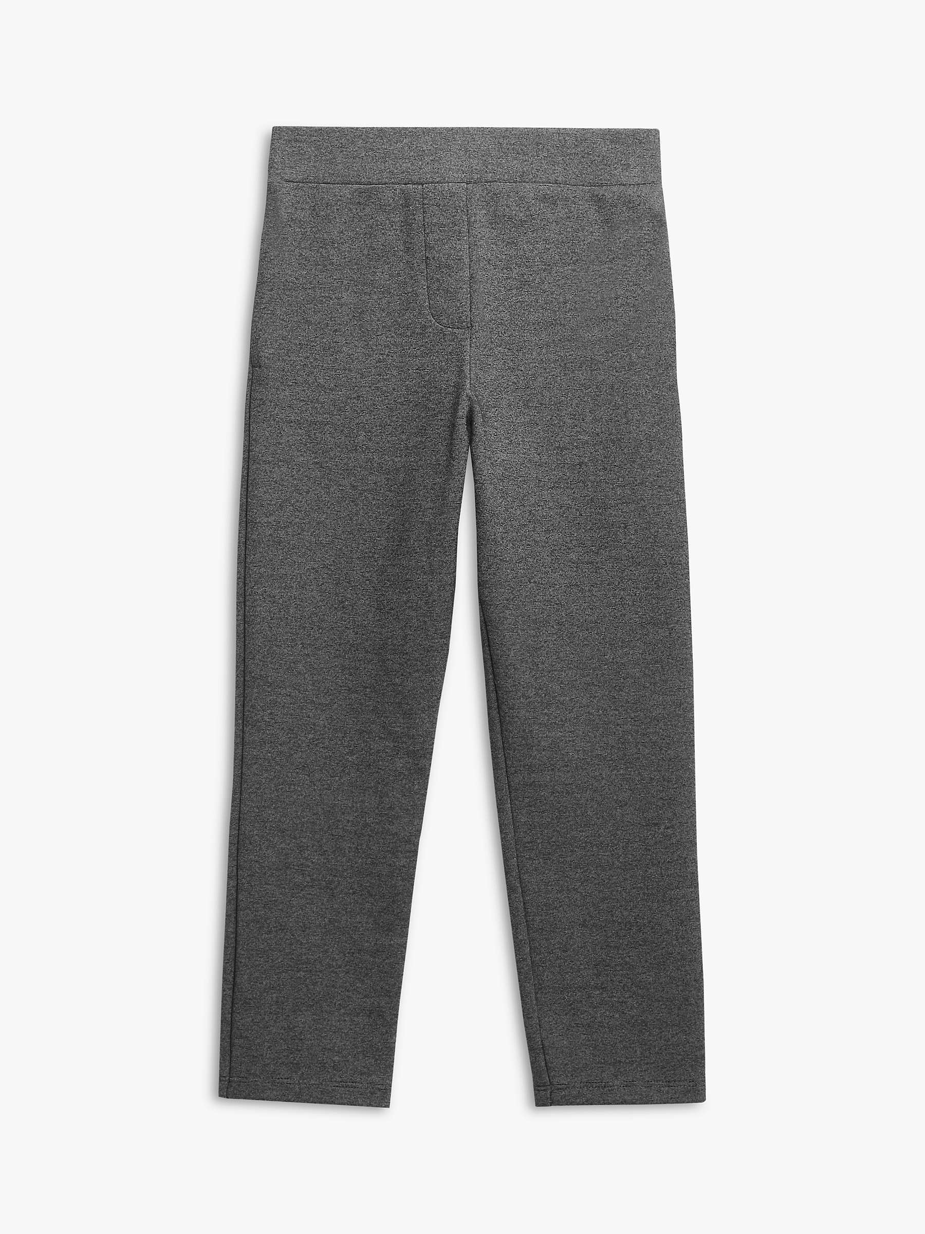 Buy John Lewis Pull-On Jersey School Trousers, Grey Online at johnlewis.com