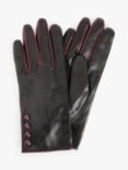 John Lewis Lined 4 Button Leather Gloves