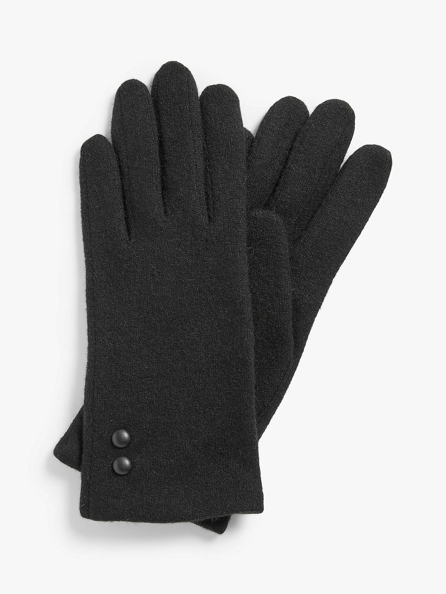 Buy John Lewis Button Trim Wool Mix Gloves Online at johnlewis.com