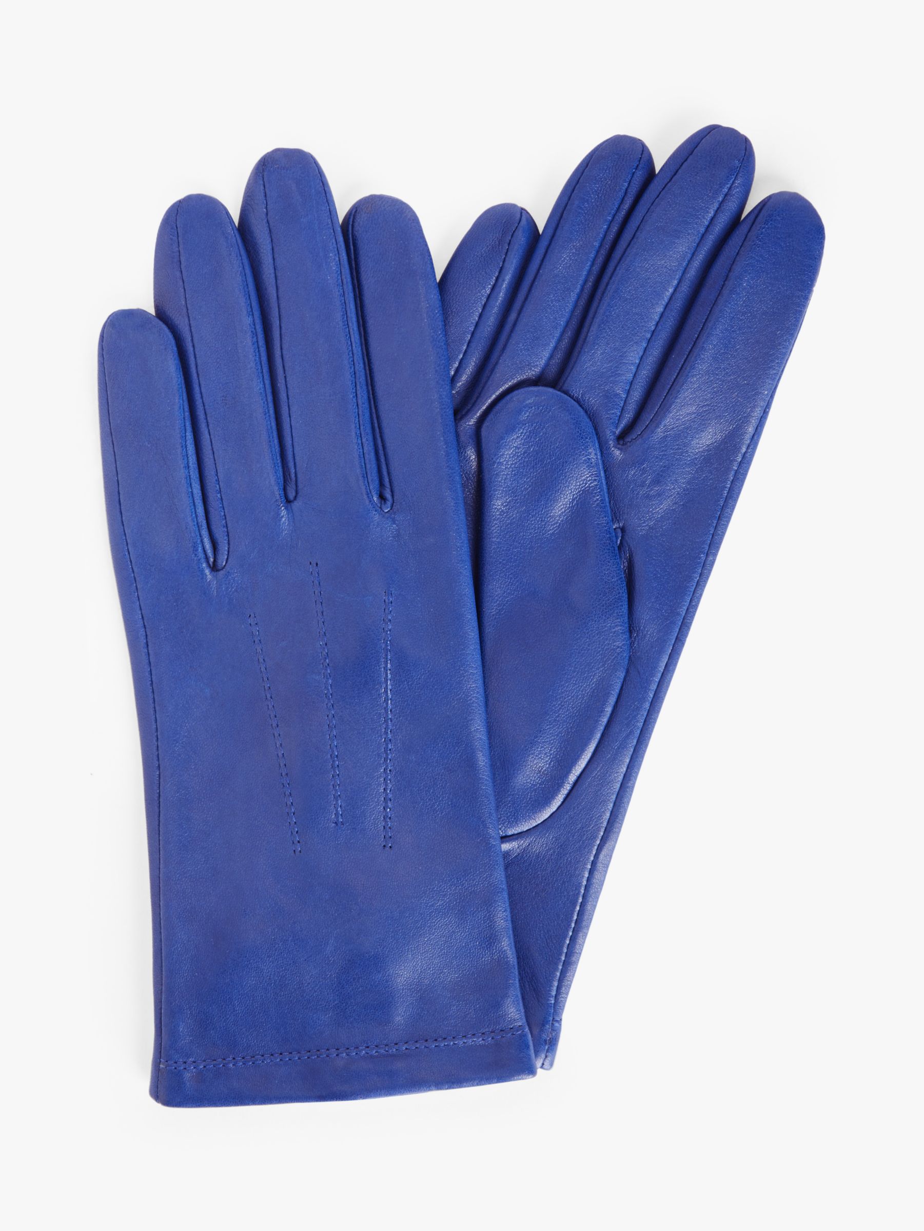 John Lewis Fleece Lined Leather Gloves