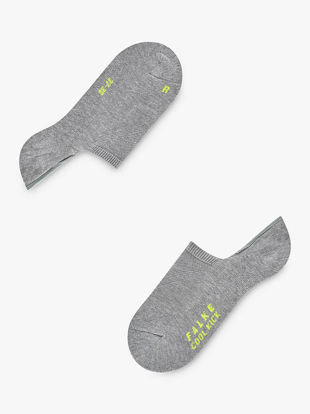 FALKE Cool Kick Sport Liner Socks, Light Grey