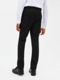 John Lewis Boys' Regular Length Skinny School Trousers, Black