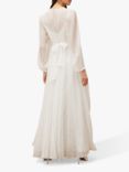 Phase Eight Mariana Pleated Wedding Dress, Pearl