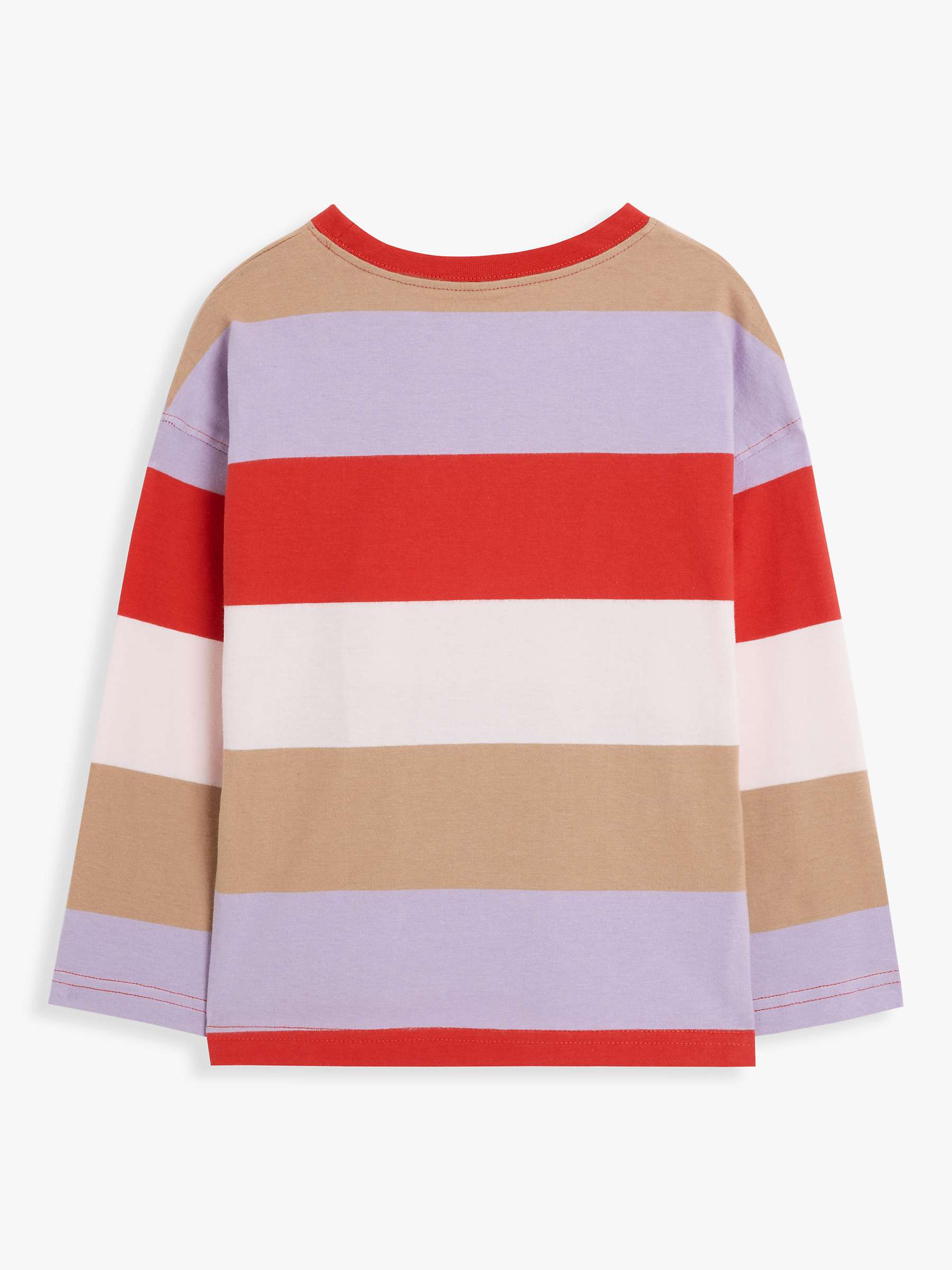 Buy John Lewis ANYDAY Kids' Multi Stripe Long Sleeve Jersey Top Online at johnlewis.com