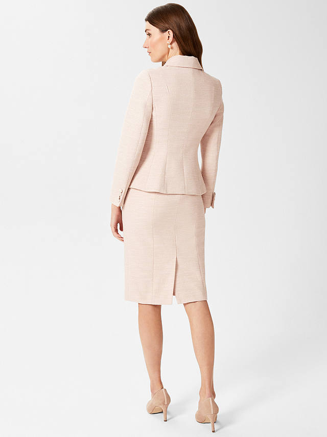 Hobbs Amelie Tailored Jacket, Oyster at John Lewis & Partners