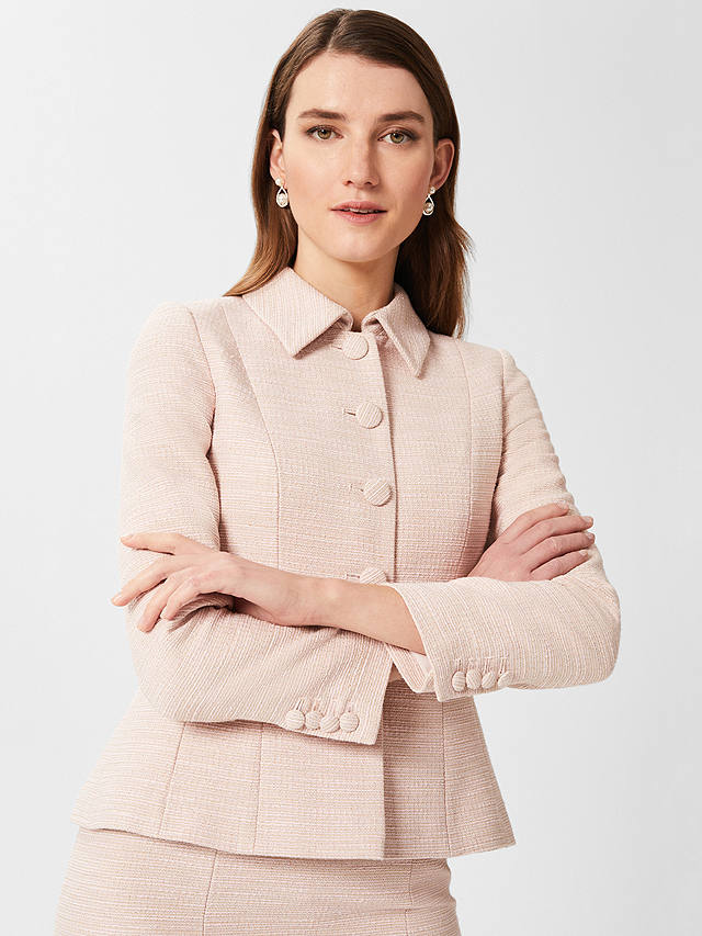 Hobbs Amelie Tailored Jacket, Oyster