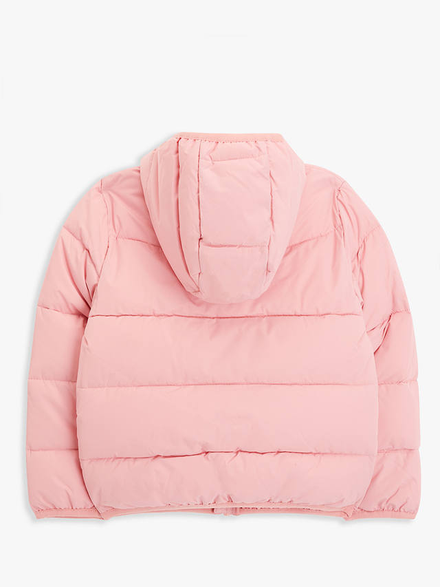John Lewis ANYDAY Kids' Plain Puffer Jacket, Pink