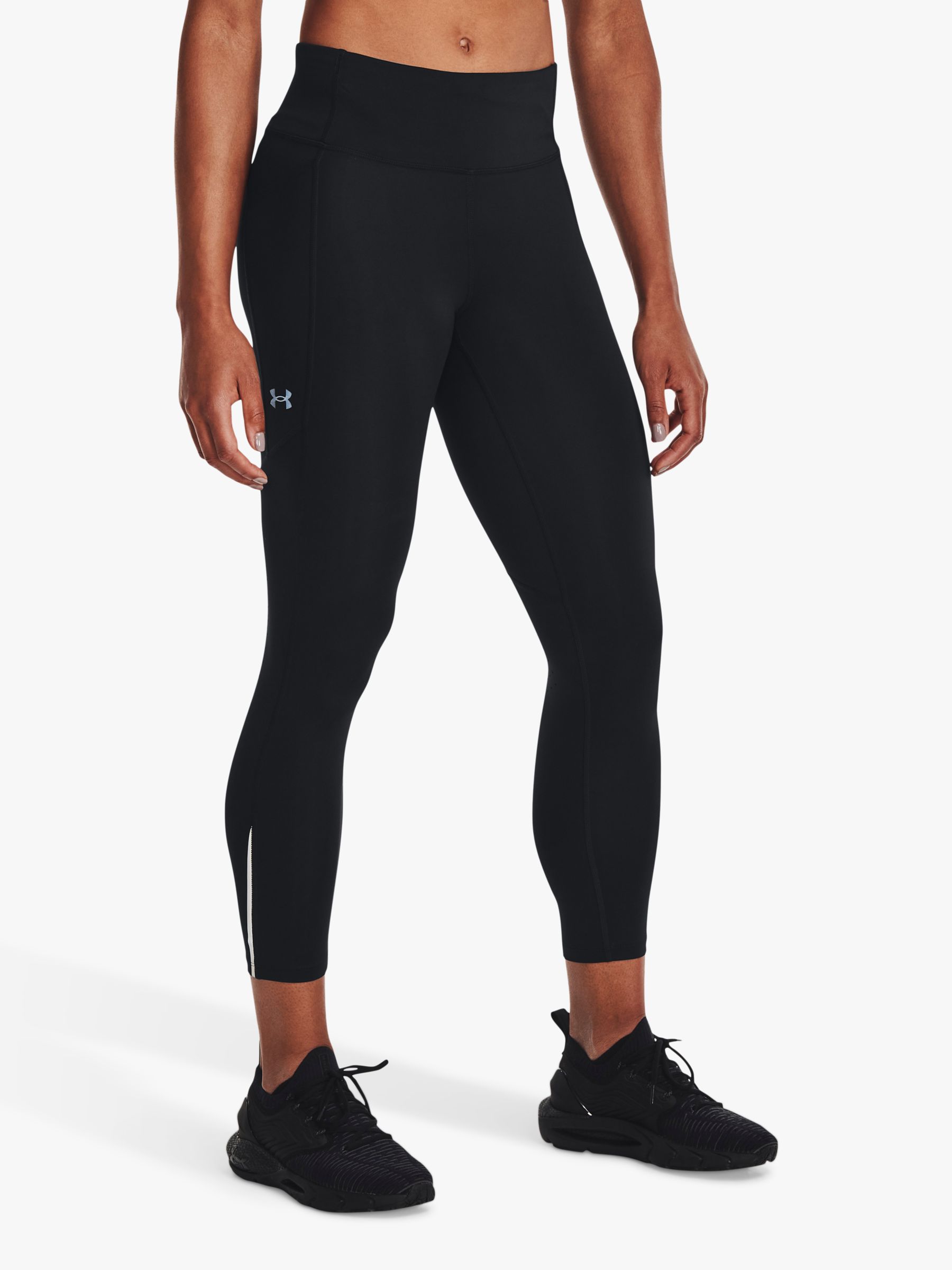 Under Armour Pants Womens Large Black Fitted Activewear Ankle Running –  Goodfair