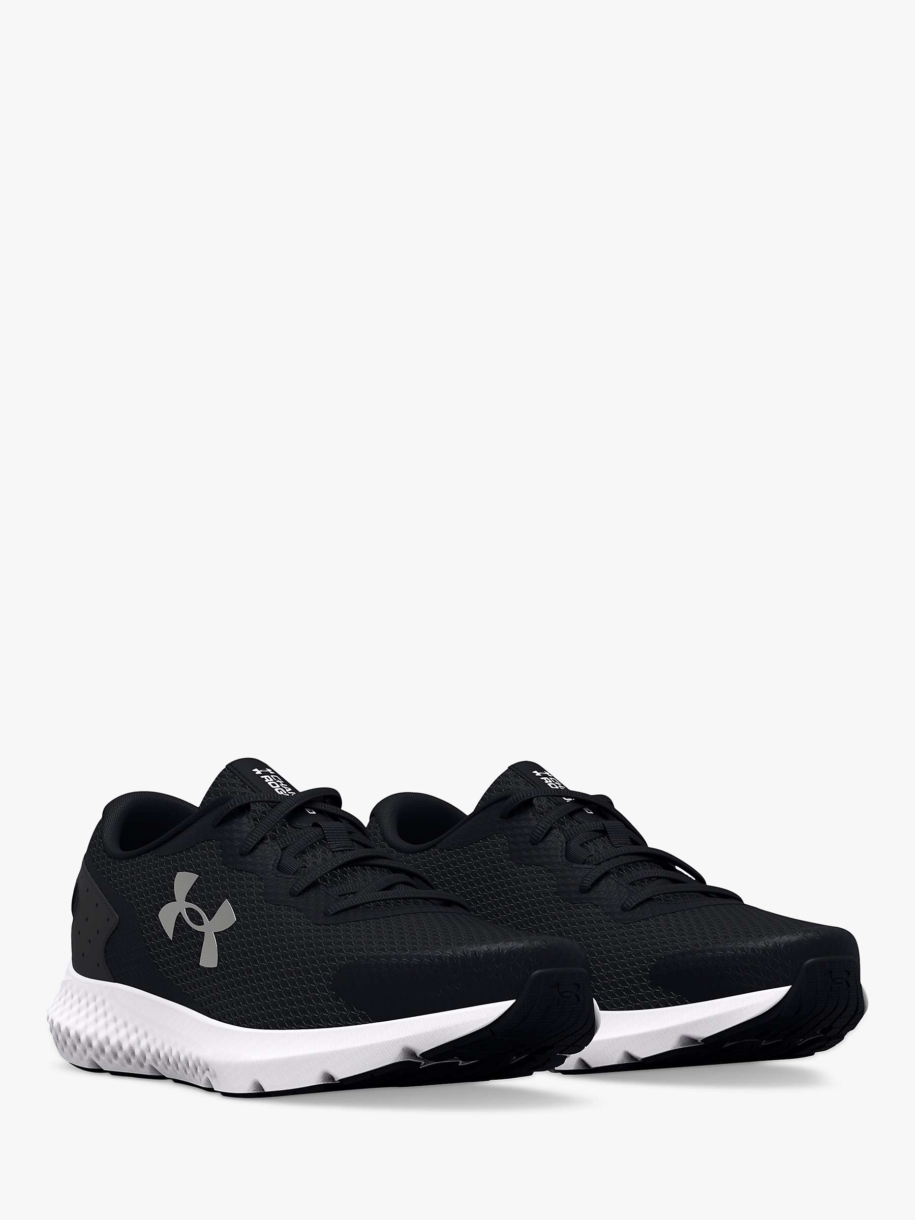 Afectar por qué Dependiente Under Armour Charged Rogue 3 Women's Running Shoes, Black/Mod Grey at John  Lewis & Partners